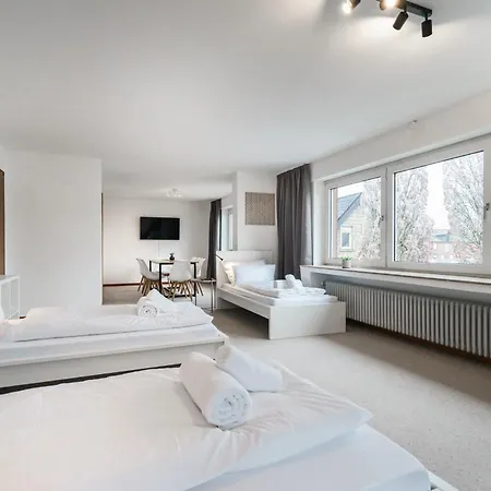 Wooon I O105 Xxl I 10 Personen I 4 Schlafzimmer I 160m2 I Smart I P I Apartment Ibbenbueren